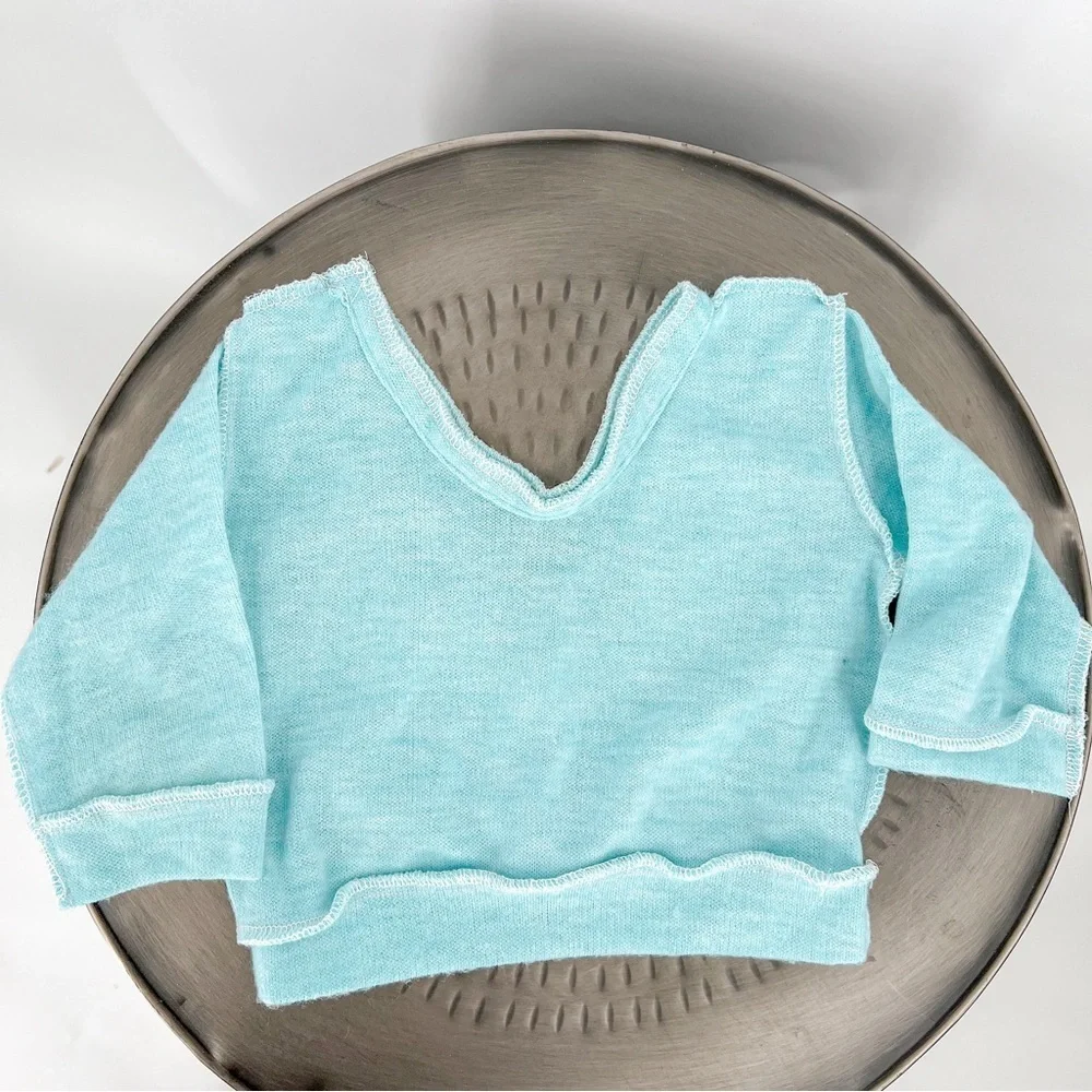 Vintage Kids Matching Set - Aqua and Lavender